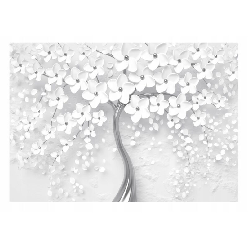 Fototapet 3D Flori Floral 368x254 cm, Vlies Tapet, Pentru Dormitor Camera De Zi Living