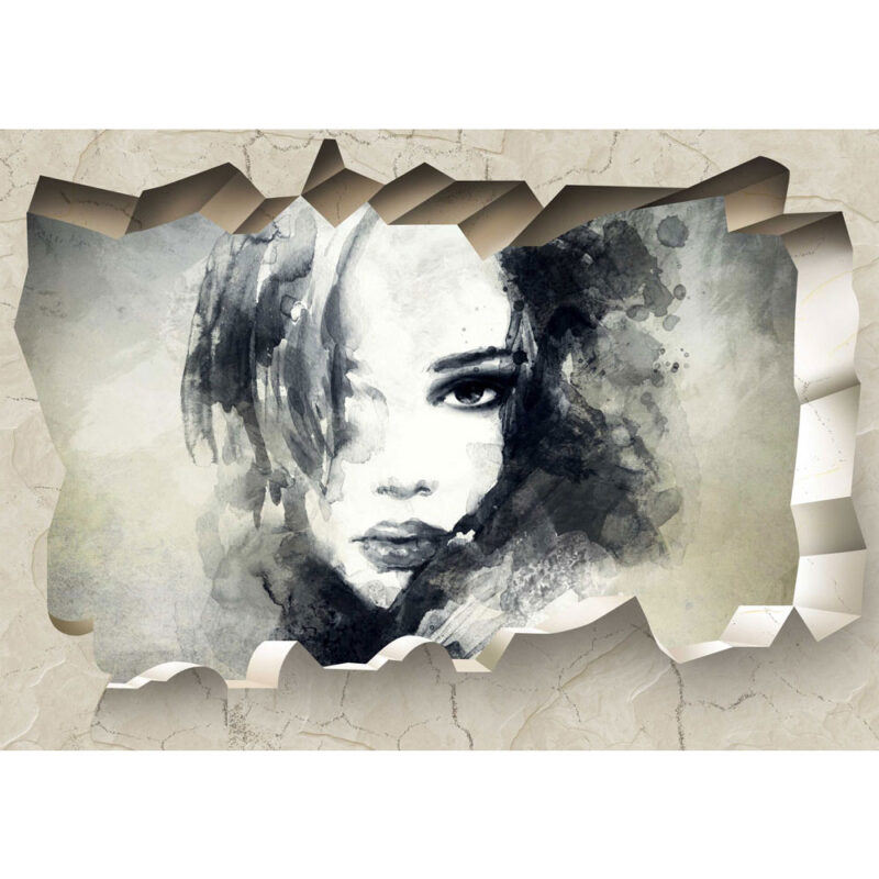 Fototapet 3D, Fata Pictata, autoadeziv, multicolor, 120x200 cm