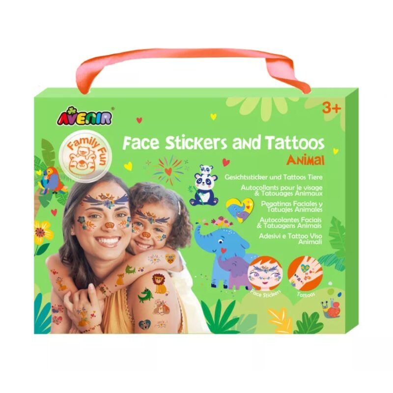 Stickere si tatuaje pentru fata - set parinte-copil - distractie in familie, Avenir