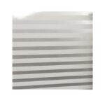 Folie autoadeziva pentru geam, transparenta, model cu dungi, 45 x 300 cm