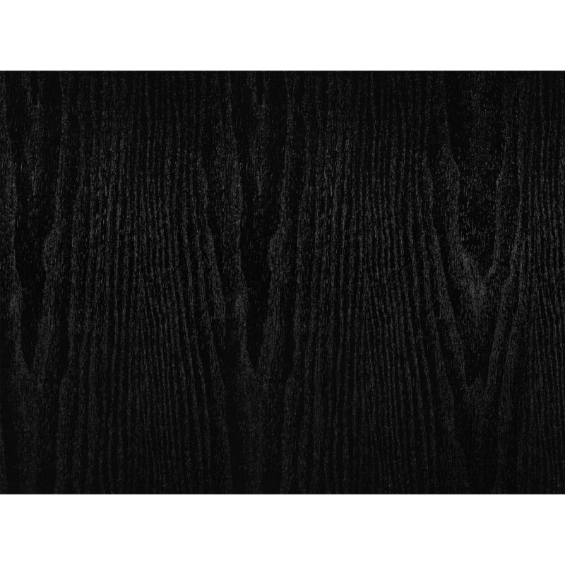 Autocolant pentru mobila sub forma de sticker lemn negru lucios, 90 x 50 cm, DecoMeister®, C072-090-0050