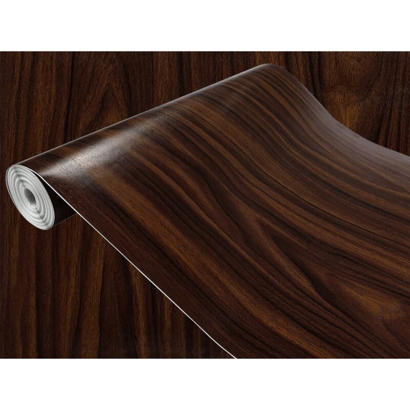 Tapet auto-adeziva pentru usa nuc, 45 x 25 cm, DecoMeister®, C060-045-0025