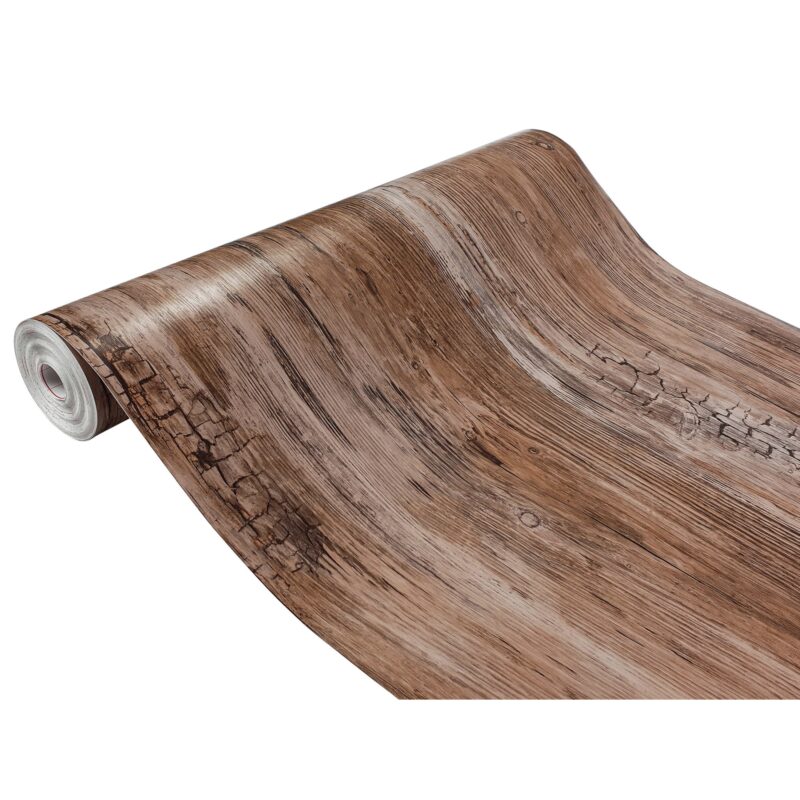 Autocolant pentru garderoba lemn rustic, 90 x 240 cm, DecoMeister®, C054-090-0240S