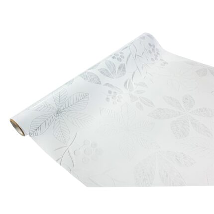 Folie geam sablare cu efect mat – static, 45 x 100 cm, DecoMeister®, Model Frunze De Castan, G048-045-0100S