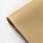 Folie din Piele Ecologica Autoadeziva pentru Reconditionare si Retapitare Canapea, Scaun, Interior Auto, Articole din Piele, DAVIDAMI CONCEPT®, Rola 138 cm x 50 cm, Bej