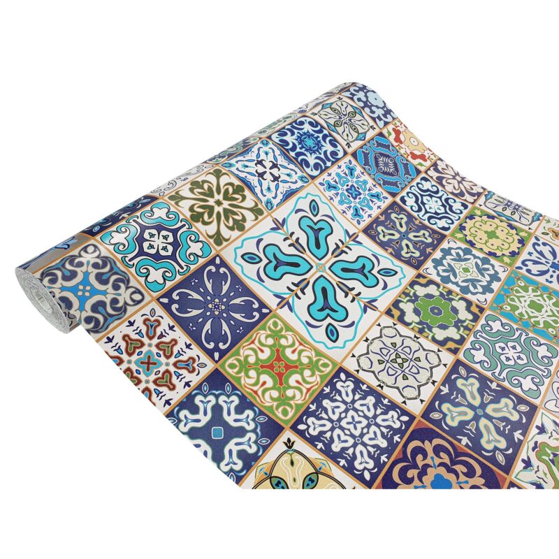 Autocolant pentru mobila, vanzare la metru, 45 x 100 cm, DecoMeister®, Model Mozaic Oriental, Y067-045-0100