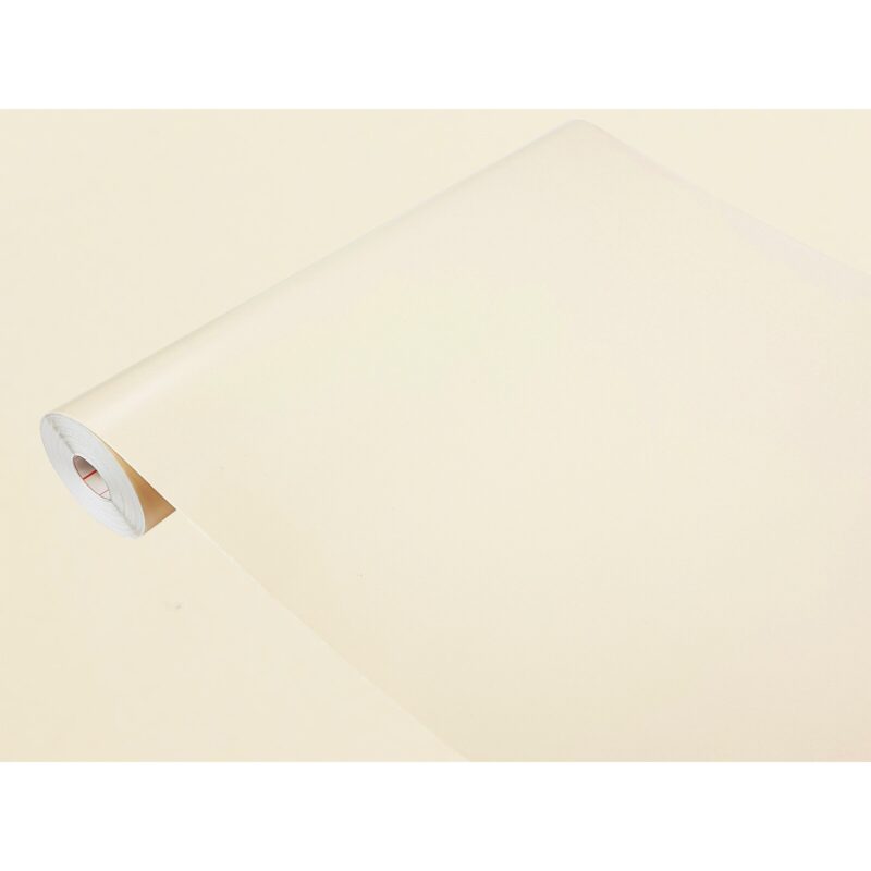 Autocolant pentru mobila bej deschis mat, 45 x 25 cm, DecoMeister®, F038-045-0025