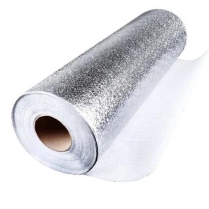Folie de aluminiu autoadeziva, protectie bucatarie, 61 x 1000 cm