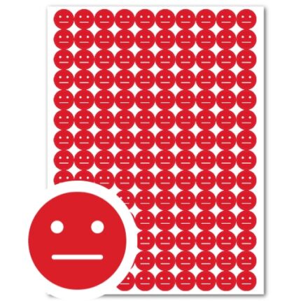 Autocolante motivationale cu fete zambitoare 140 buc EMOJI