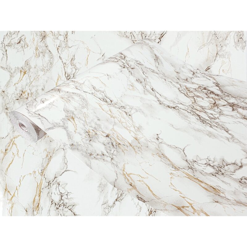 Tapet auto-adeziva pentru usa maro cortes, 90 x 25 cm, DecoMeister®, D003-090-0025