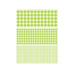 Stickere perete Glow in the dark, JENUOS®, Buline Fosforescente, 3 coli, 522 piese