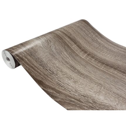 Folie autoadeziva pentru fronturi de bucatarie, taiate la dimensiune, 90 x 100 cm, DecoMeister®, Model Stejar Sonoma Truffle, C096-090-0100S