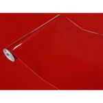 Autocolant mobila furnir rosu lucios mediu, 45 x 25 cm, DecoMeister®, F007-045-0025