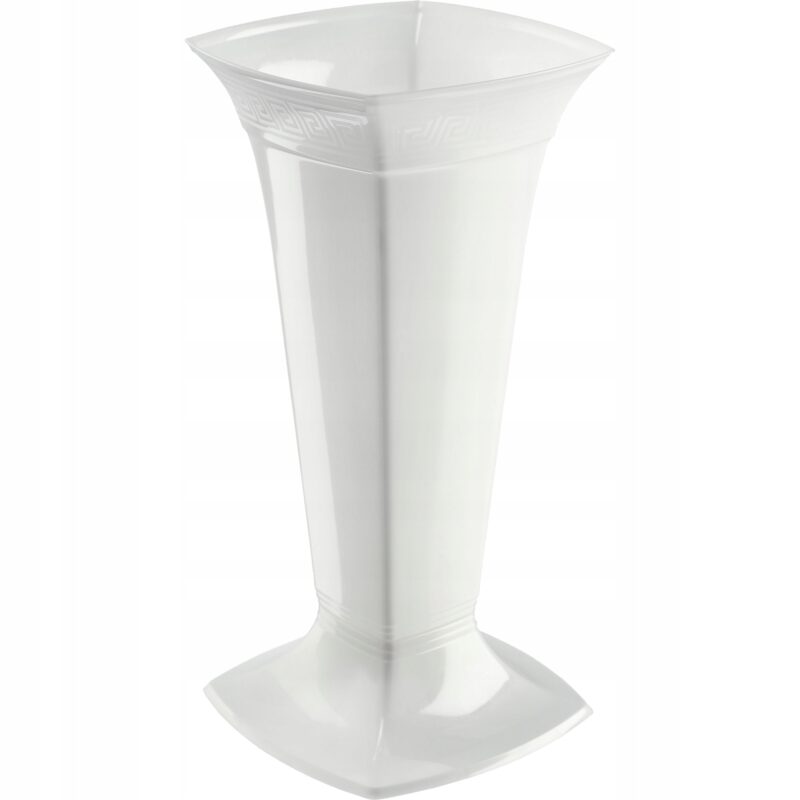 Vaza, Kadax, Alb, 38 cm
