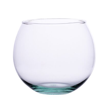 Bol transparent decorativ, Ladna, Sticla, 28 cm
