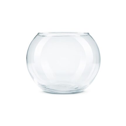 Bol decorativ, din sticla, 10 x 8 cm