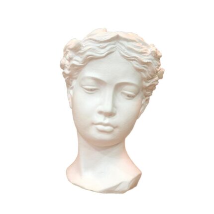 Vaza Venus Adonis, 15 cm, alb
