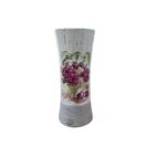 Vaza Personalizata dreapta Ceramica Trandafir, 20 cm