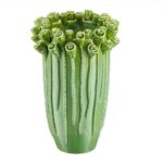 Vaza Leyla, Villa Italia, Portelan, 28cm, Verde