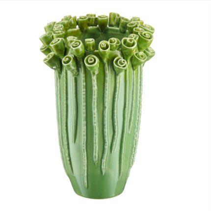 Vaza Leyla, Villa Italia, Portelan, 28cm, Verde