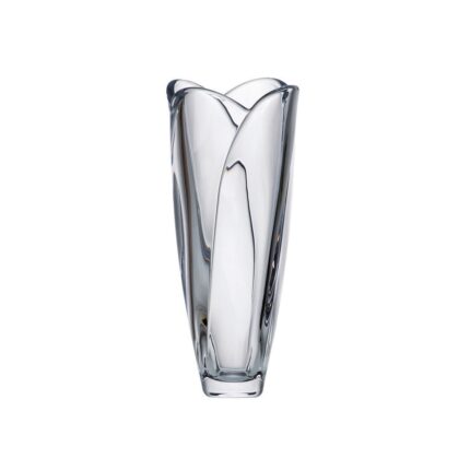 Vaza, Bohemia, Cristal, 30.5 cm, Transparent