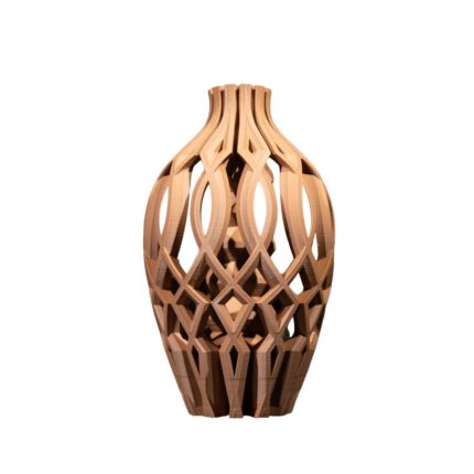 Vaza de Flori Vista, plastic, aramiu, 22 cm