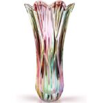 Vaza, JeiibrZui, Sticla, 30 cm, Multicolor