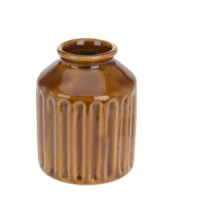 Vaza ceramica color, 9 cm