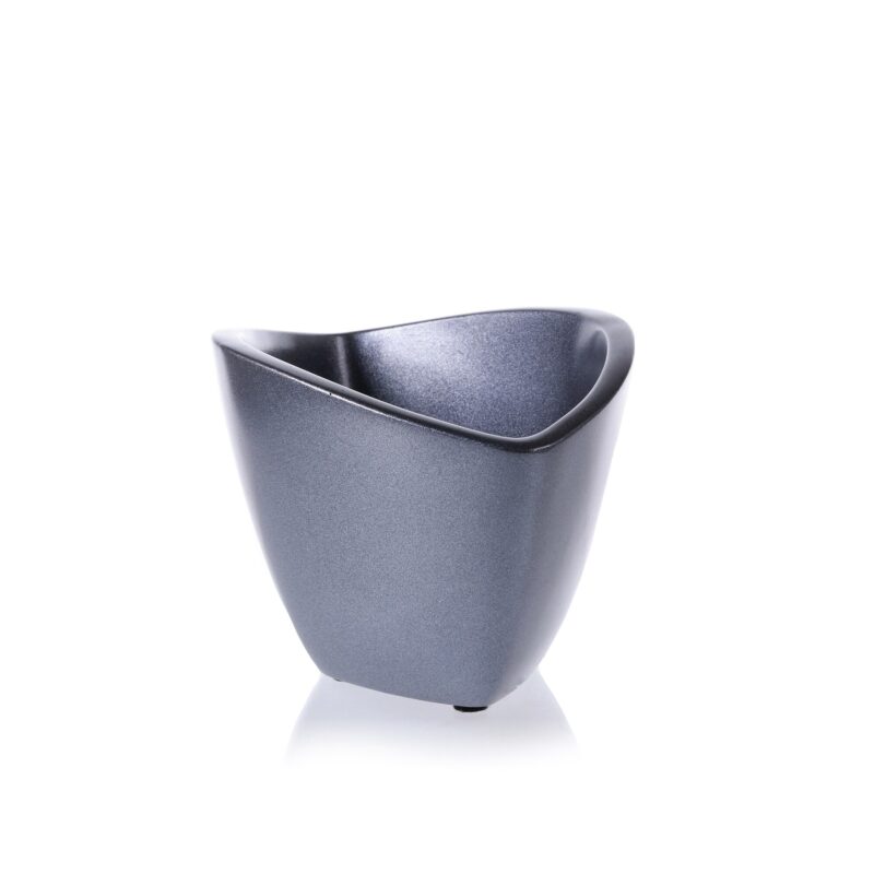 Bol decorativ, Gri, 21x12x11cm