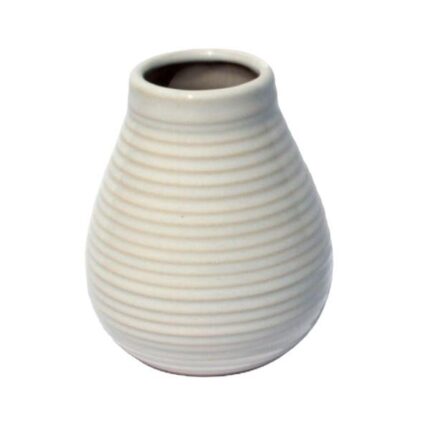 Vaza, Ceramski, Ceramic, 350 ml, Alb