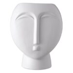 Vaza Decorativa Ceramica Fata Alba 17x13.7x21.6cm