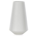 Vaza minimalista Medan, ZenderTextil, Ceramica, 22 cm, Alb