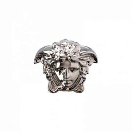 Vaza Medusa Grande Versace, 15 cm, argintie, 373790