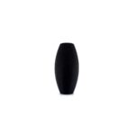 Vaza Decorativa, Model Terra Black, 22cmx11cm, Negru