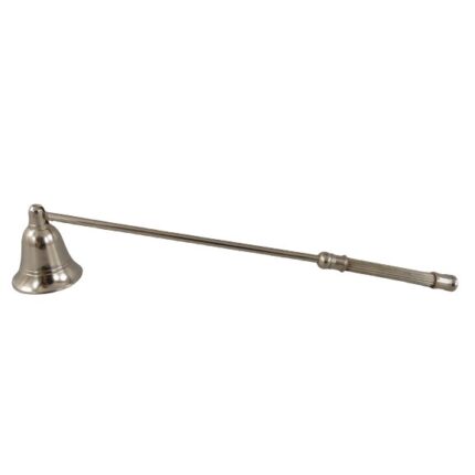 Stingator de Lumanare, aluminiu nichelat, L 26 cm