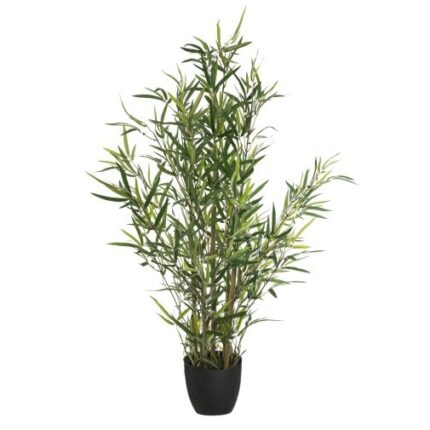 Bambus artificial, Verde, 100 cm