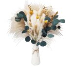 Set flori uscate pampas, BGHYHYHI, 65 bucati, decor natural pentru interior