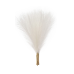 Set 3 Fire Iarba de Pampas Artificiala pentru, Amenajari si Decoratiuni Interioare, Material de Calitate Premium, Matase Fina, Inaltime 43.5 cm Alb Cocos, CBD CORAL BEST DEALS