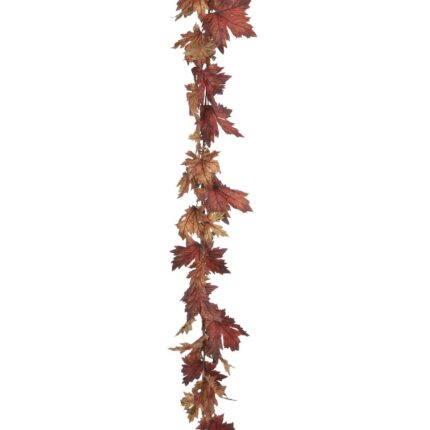 Ghirlanda artificiala frunze Artar, 180x10 cm