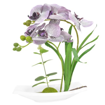 Orhidee cu aspect natural, 30 cm, Naimeed D4853, Mov
