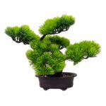 Bonsai in ghiveci, culoare verde, 25X35 cm, B.S.P. / SL615