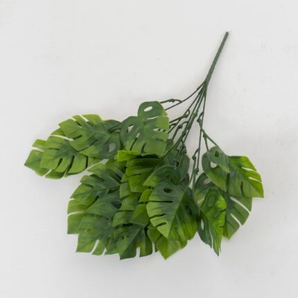 Buchet frunze artificiale, 5 fire, H 40 cm, B.S.P. / SL629