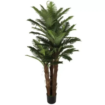 Planta Artificiala Palmier fara Ghiveci, 180cm Verde