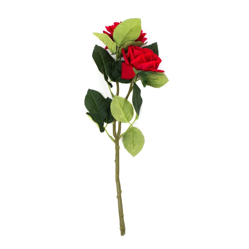 Trandafir artificial F419-314 Pami Flower 35 cm Rosu