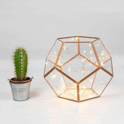 Instalatie Craciun, Liniara, 20 m, Baterii, Alb Cald, 200 LED -uri, 2 jocuri de lumini, Fir Cupru