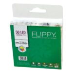 Instalatie de Craciun cu Baterii Tip Liniar, 2 jocuri de lumini, Fir Cupru 5 m 50 LED -uri, Multicolor