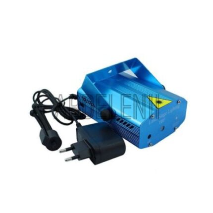 Proiector laser joc de lumini cu puncte, senzor de sunet, trepied inclus, culori rosu si verde