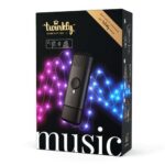 Dispozitiv muzica USB, Twinkly, Compatibil cu toate produsele Twinkly de a doua generatie (GEN II), Negru