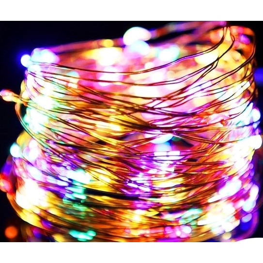 res_9ca72898a2060e3fd57a8d7b51b288ed Instalatie Craciun, 10 metri, 100 LED-uri, multicolor, telecomanda 8 functii, USB, fir cupru, liniar, interior/exterior