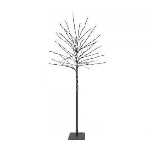 Brad cu lumina, LED, 130 cm, 88 LED, Multicolor